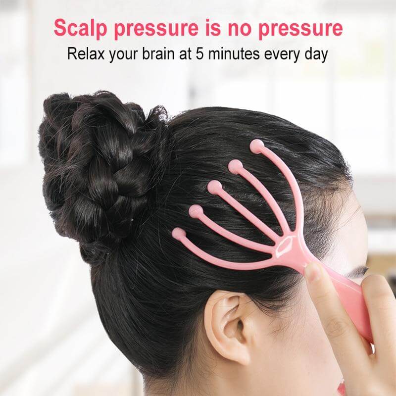 Five Finger Relaxing Head Massager for Massage-Stress Relief Gifts