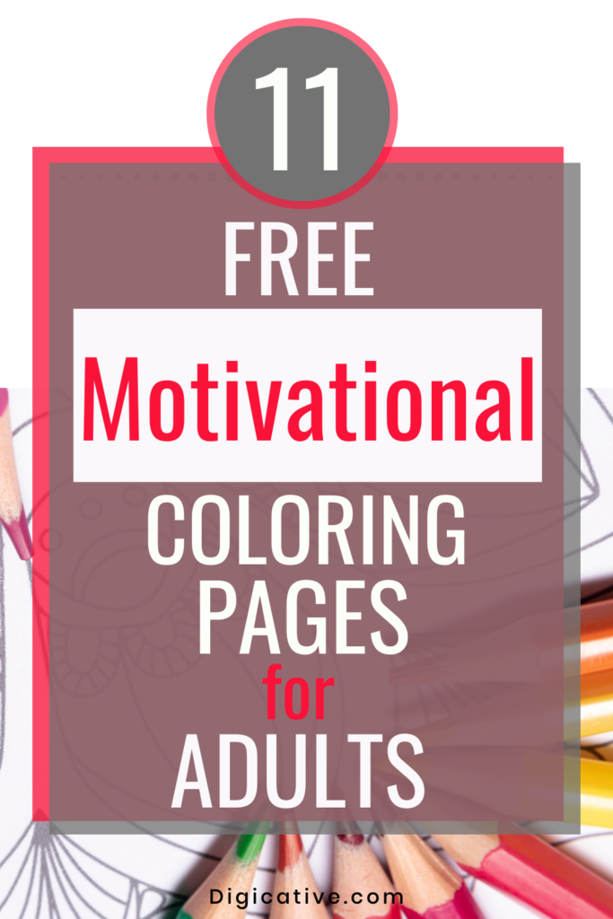 Free printable quote coloring pages for adults