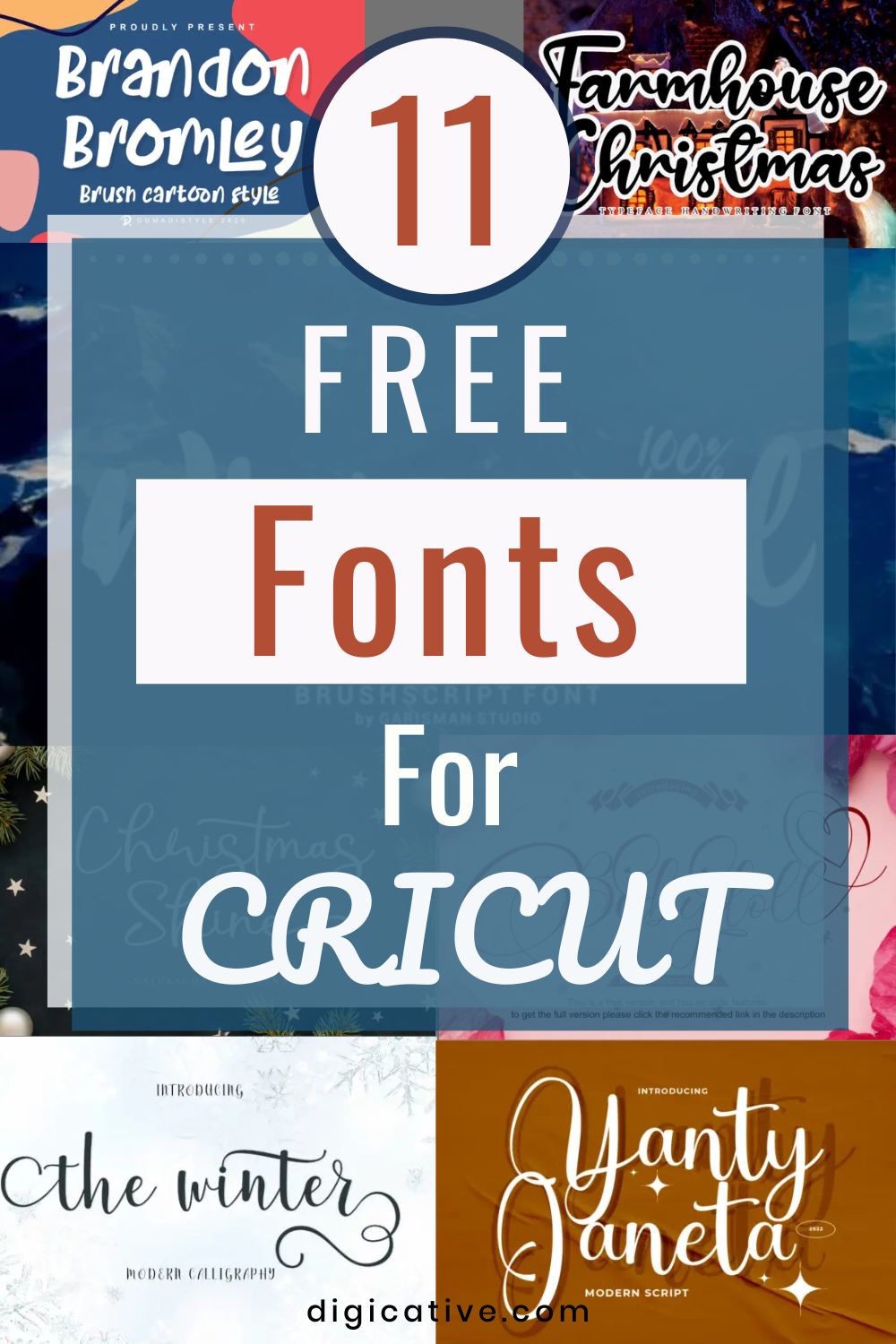 11 Free Fonts for Cricut that are Best for Crafters