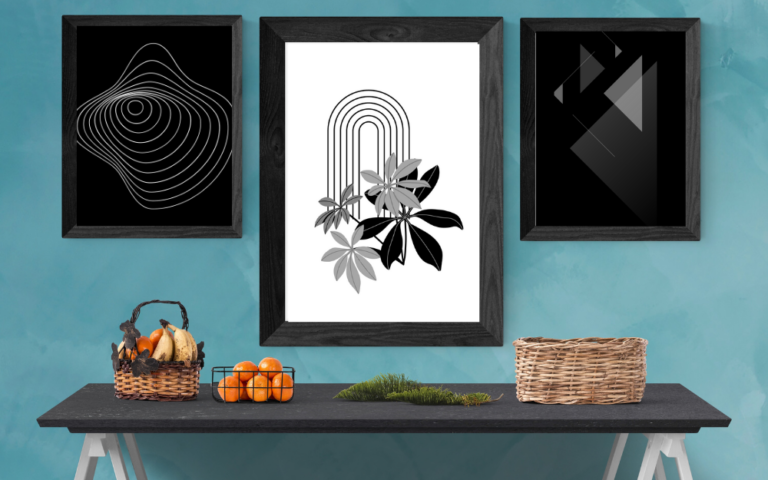 Free Black and White Printable Wall Art for Home Decor