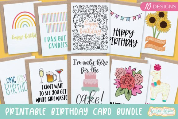 Cricut Birthday Card Ideas