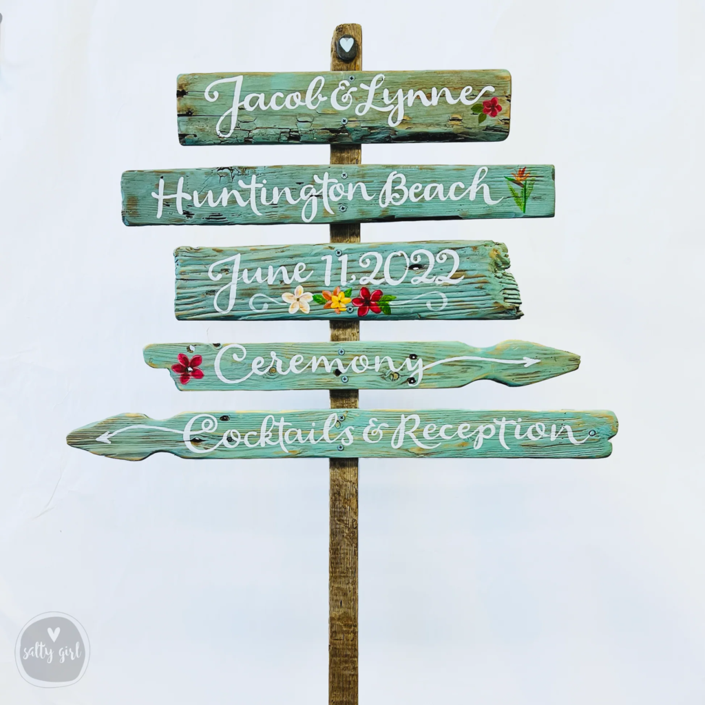 DIY Wedding Sign