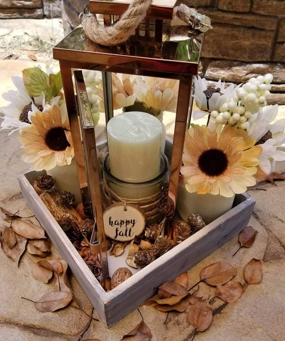 DIY Fall Centerpieces