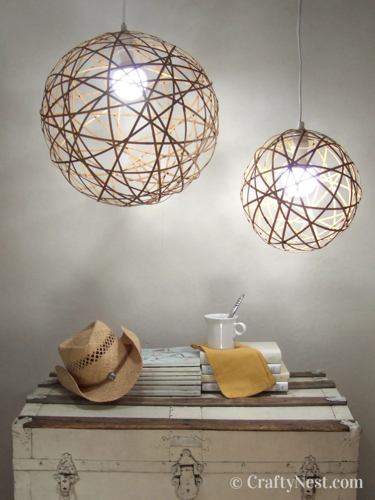 Creative DIY Hanging Light Ideas For Every Room