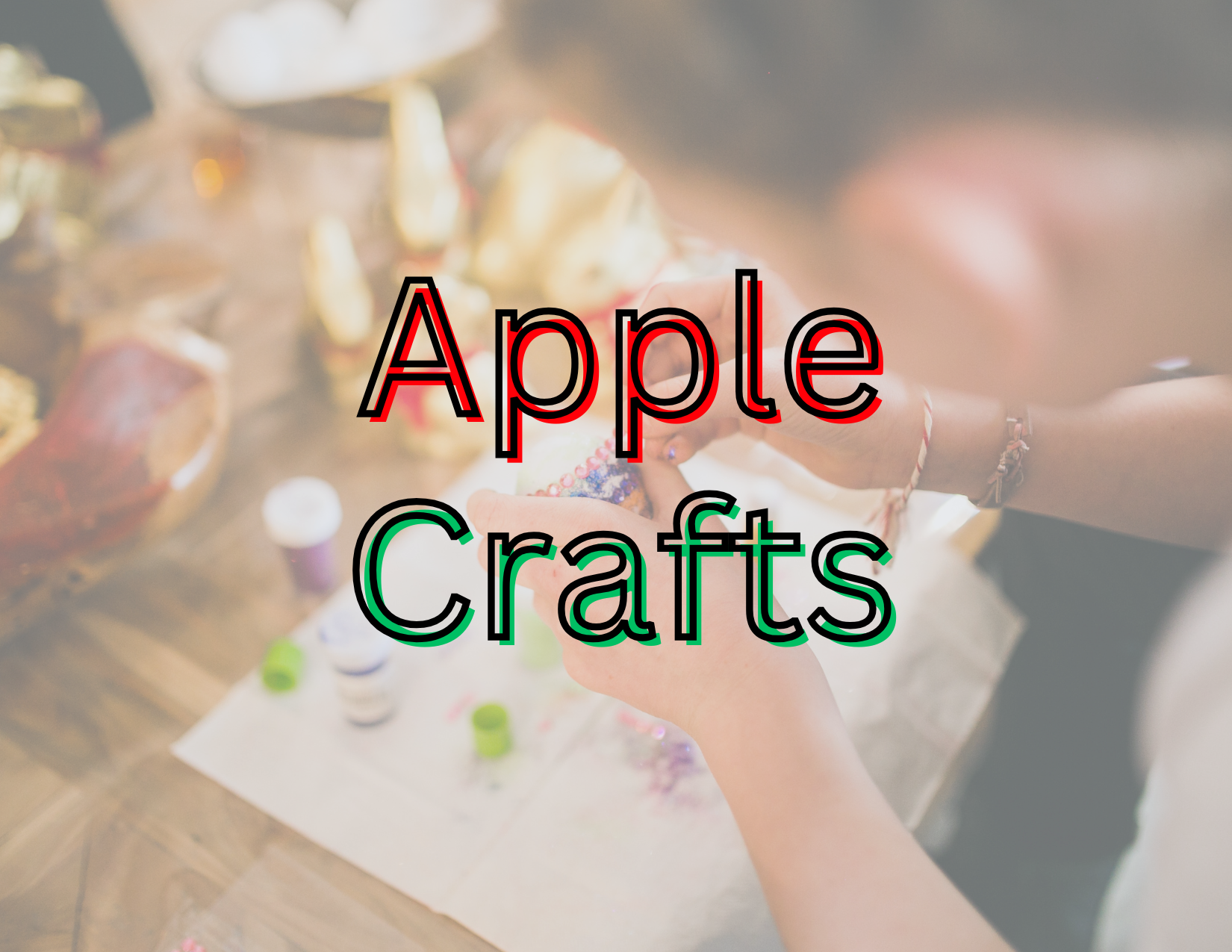 Apple Craft Ideas