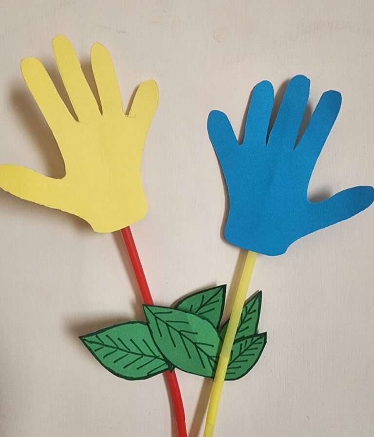 Handprint Flower Craft