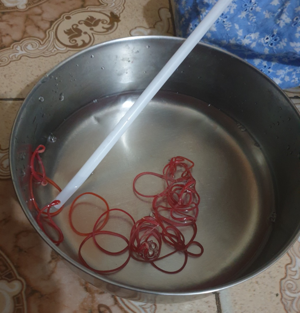Rubberband Fishing Activity for Preschoolers