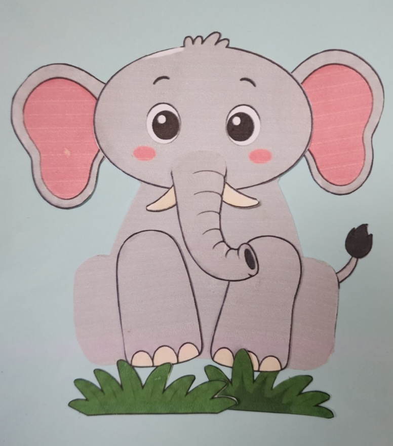 Elephant craft for kids[Free Printable Template]