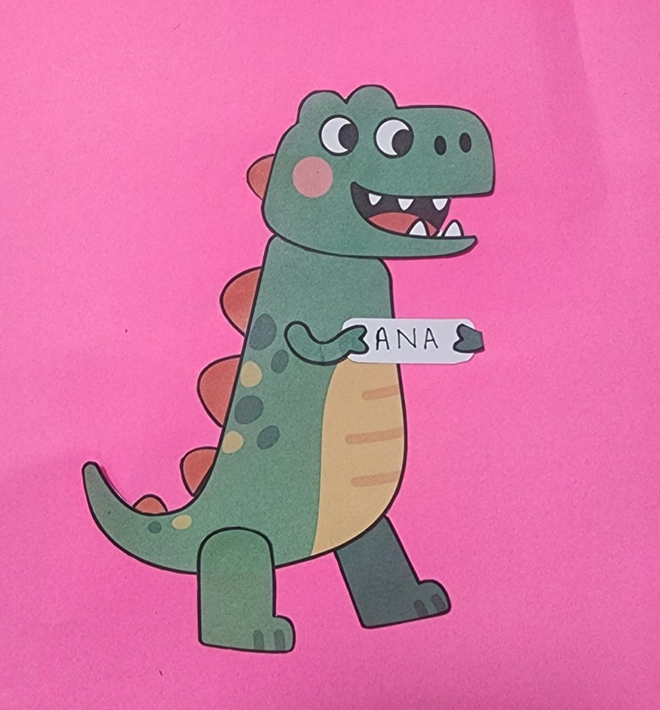 Free Printable Dinosaur Name Craft