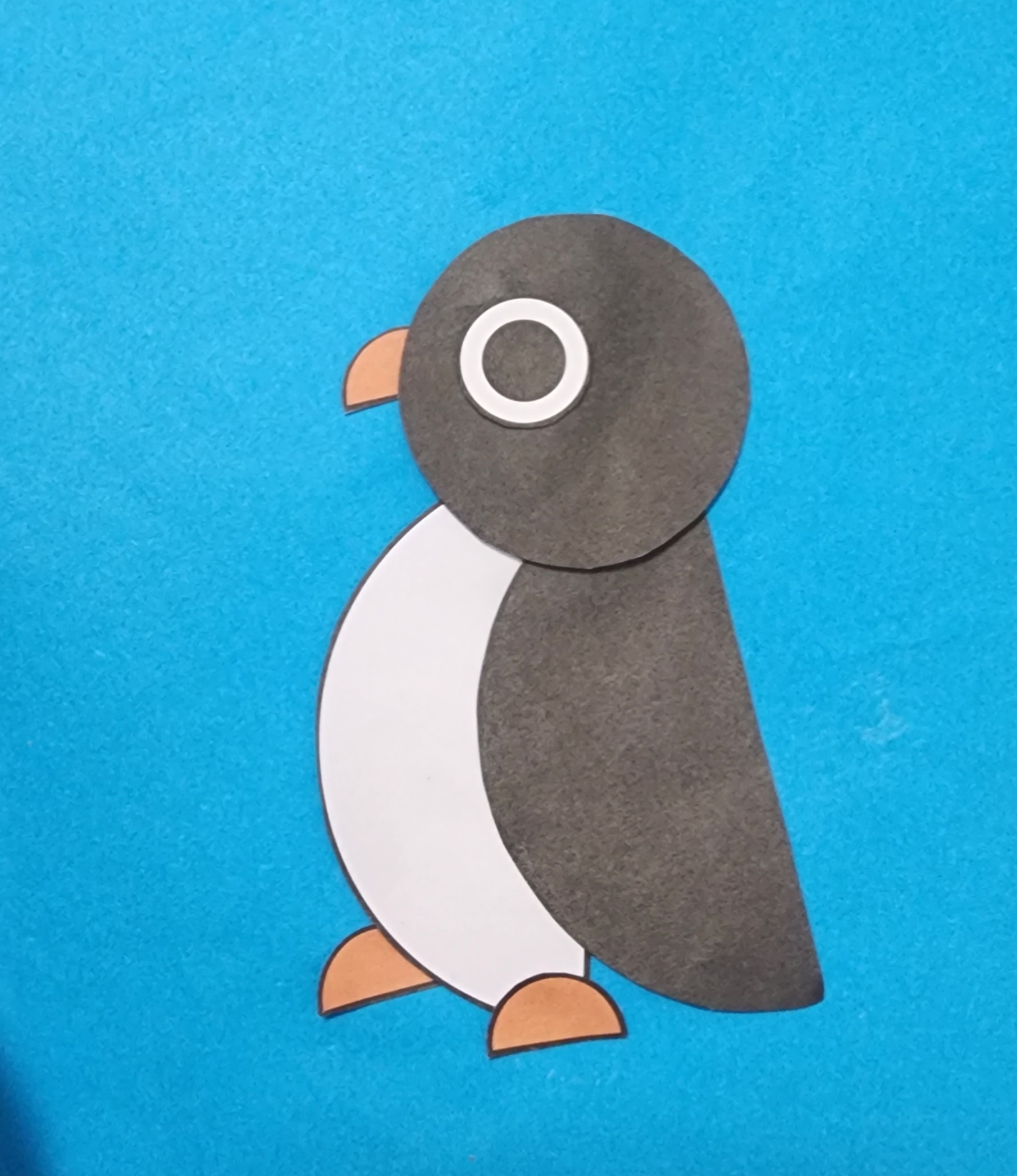 Printable penguin craft for kids